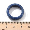 Natural Gemstone Plain Band Ring for Women RJEW-P044-01A-M-4