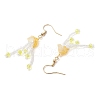 304 Stainless Steel Dangle Earrings EJEW-MZ00454-04-4