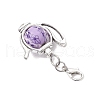 Kettle Alloy & Handmade Polymer Clay Pendant Decorations HJEW-JM03332-5