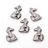 Easter 304 Stainless Steel Pendants STAS-L244-44P-1