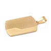 304 Stainless Steel Pendants STAS-K305-06G-2