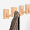 Wood Clothes Hanger Hook AJEW-WH0182-93B-5