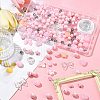 210Pcs 13 Styles Acrylic Beads with 1 Roll Strong Stretchy Beading Elastic Thread OACR-FS0001-57-7