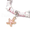 Adjustable Korean Waxed Polyester Cord Bracelets BJEW-JB11607-02-3