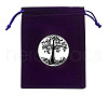 Rectangle Velvet Jewelry Storage Pouches TREE-PW0003-02A-1