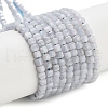 Natural Blue Lace Agate Beads Strands G-H042-B09-01-1