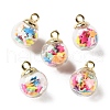 Glass Pendants FIND-Z083-01E-1