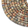 Natural Red Picasso Jasper/Polychrome Jasper Beads Strands G-P575-B10-4x1mm-3