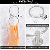 Unicraftale 304 Stainless Steel Bathroom Accessories Kit HJEW-UN0001-06-4