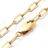 304 Stainless Steel Cable Chain Necklaces NJEW-JN03628-02-1