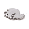 Non-Tarnish 304 Stainless Steel Charms STAS-G287-03P-3