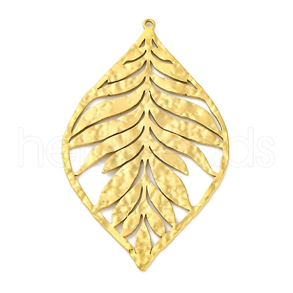 Ion Plating(IP) 304 Stainless Steel Big Pendants STAS-D194-10G-1