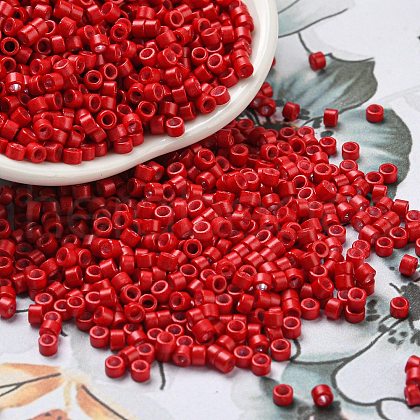 Baking Paint Glass Seed Beads SEED-S042-05A-33-1