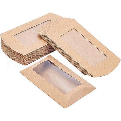 Kraft Paper Pillow Candy Box CON-BC0006-16A-02-1