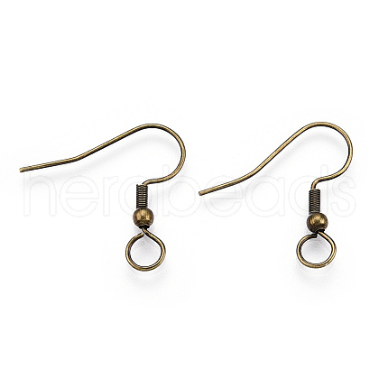 304 Stainless Steel Earring Hooks STAS-B047-30AB-1