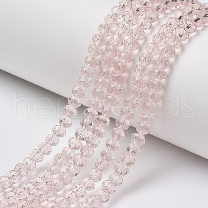 Glass Beads Strands X-EGLA-A034-T4mm-D10-1