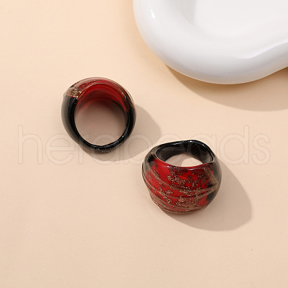 Glass Finger Rings for Women FS-WG2BA6A-04-1