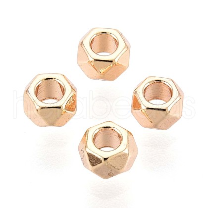 Brass Spacer Beads KK-T075-60G-1