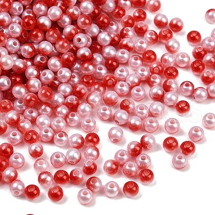ABS Imitation Pearl Beads KY-P021-05A-10-1
