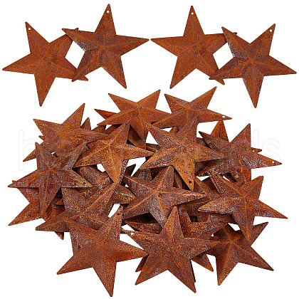 Rust Iron Big Pendants IFIN-WH0065-16B-1