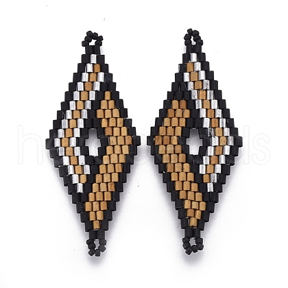 MIYUKI & TOHO Handmade Japanese Seed Beads Links SEED-E004-K09-1