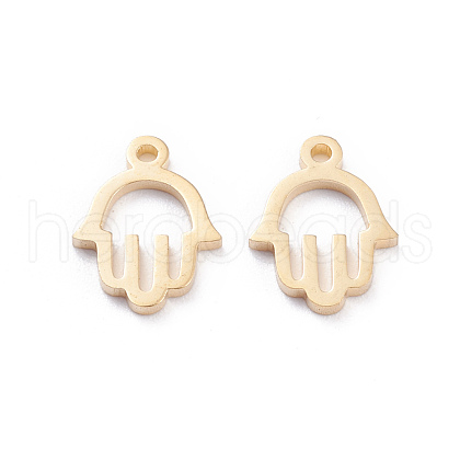 304 Stainless Steel Charms STAS-I151-11G-1