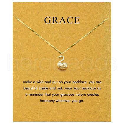 Friendship Brass Pendant Necklaces FS-WGE2002-11-1