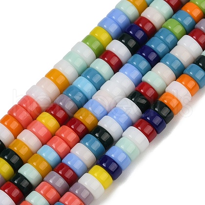 Handmade Lampwork Beads Strands LAMP-S070-10-1