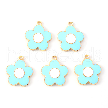 Alloy Enamel Pendants X-ENAM-S121-147D-1