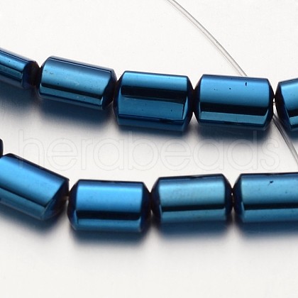 Electroplate Non-magnetic Synthetic Hematite Bead Strands G-F300-01A-05-1