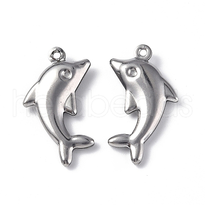 304 Stainless Steel Pendants STAS-G298-01P-1