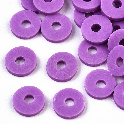 Handmade Polymer Clay Beads CLAY-Q251-6.0mm-112-1