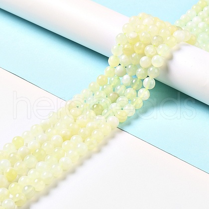 Natural New Jade Beads Strands G-F716-04B-1