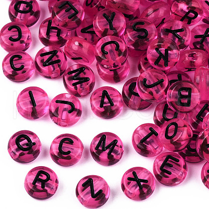 Transparent Acrylic Beads MACR-T038-08B-1