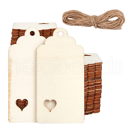 Olycraft Laser Cut Wooden Big Pendants WOOD-OC0001-62-1