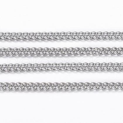 304 Stainless Steel Twisted Chains CHS-H007-70P-1