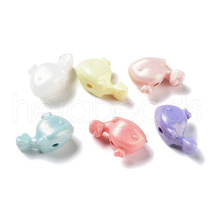 Opaque Acrylic Beads OACR-Z013-38-1