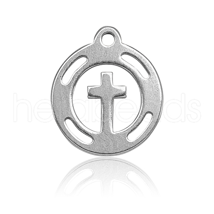 304 Stainless Steel Charms STAS-CJ0002-05-1