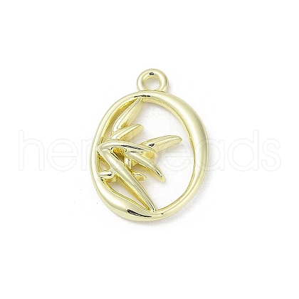 Rack Plating Alloy Pendants PALLOY-R151-30G-1