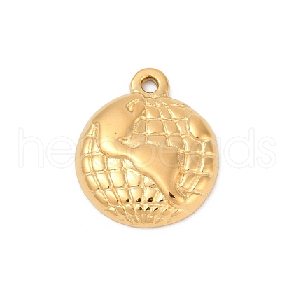304 Stainless Steel Pendants X-STAS-L283-15G-1