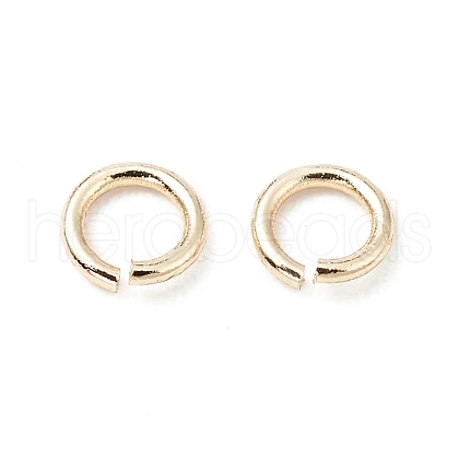 Brass Jump Rings X-KK-WH0060-01A-G-1