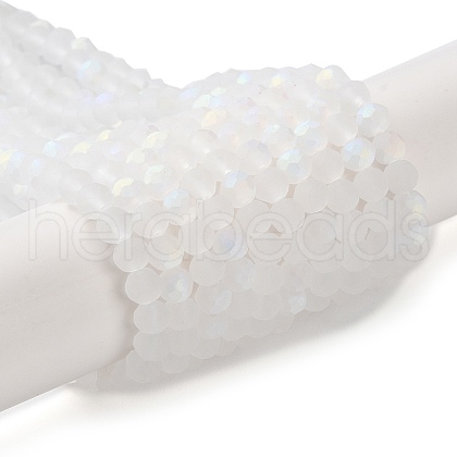 Transparent Glass Beads Strands EGLA-A034-T4mm-MB19-1