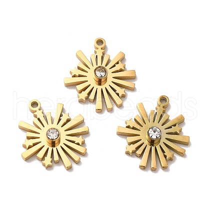 Ion Plating(IP) 304 Stainless Steel Pendants STAS-A080-15G-1