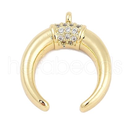 Rack Plating Brass Pendants KK-Q028-15G-1
