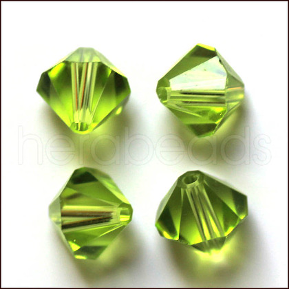 Imitation Austrian Crystal Beads SWAR-F022-5x5mm-252-1