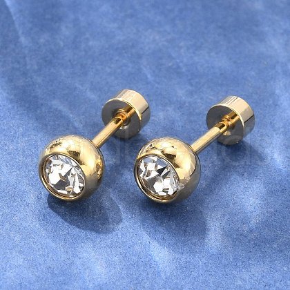 304 Stainless Steel Earlobe Plugs STAS-I113-25G-1
