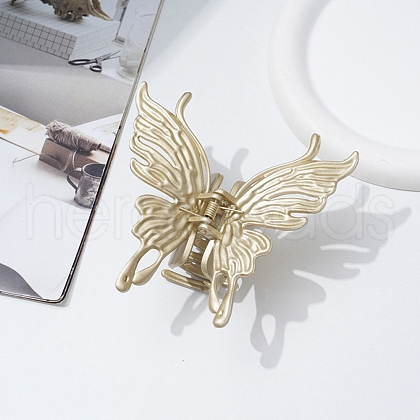 Butterfly Zinc Alloy Claw Hair Clips PW-WGB5B64-01-1