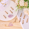 CHGCRAFT 12Pcs Alloy Cord Ends FIND-CA0009-70LG-4
