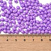6/0 Opaque Baking Paint Glass Seed Beads SEED-M012-02A-11-4