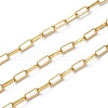 Brass Paperclip Chains CHC-H113-18G-1